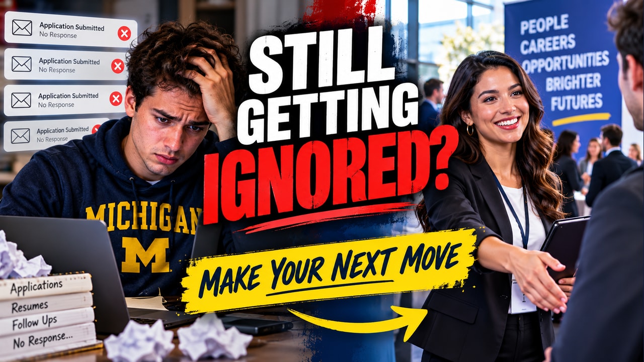 Illustrated cover for What Detroit Employers Really Want (hint it's not your resume)